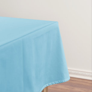 Sky Blue Solid Colour Tablecloth