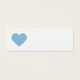 Sky Blue Sweet Heart and Chevron Gift Tags