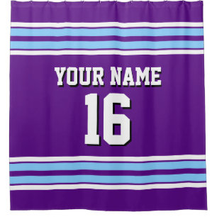 Sky Blue White Stripes Sports Jersey