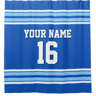 Sky Blue White Stripes Sports Jersey
