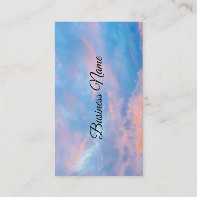 Sky   business card (Front)