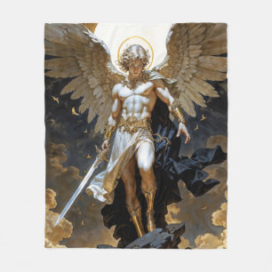 Sky Champion Archangel Michael Fleece Blanket