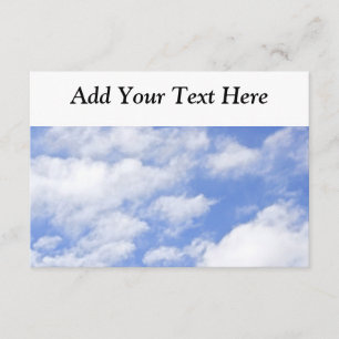Sky Clouds Heaven Invitation