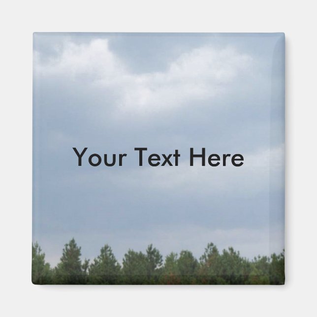 Sky & Clouds Magnet (Front)