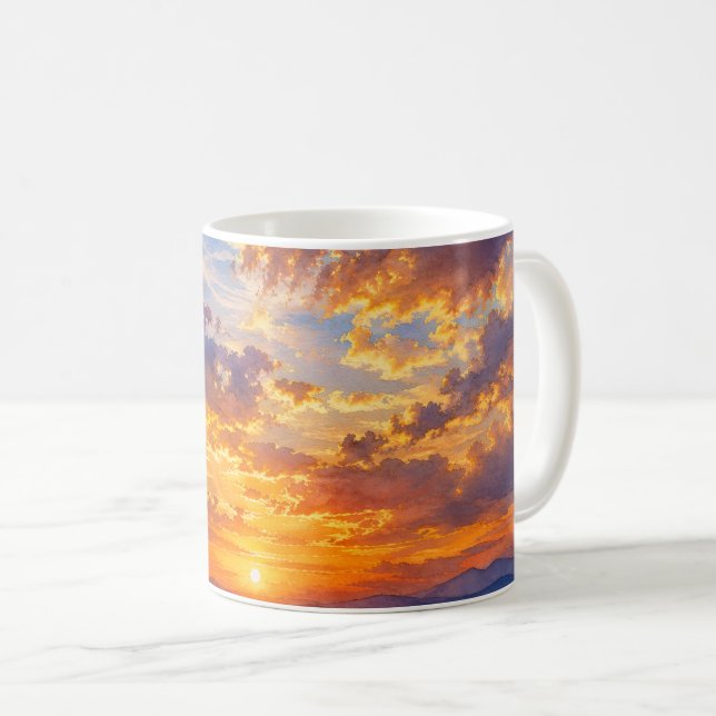 Sky & Clouds Mug (Devant droit)