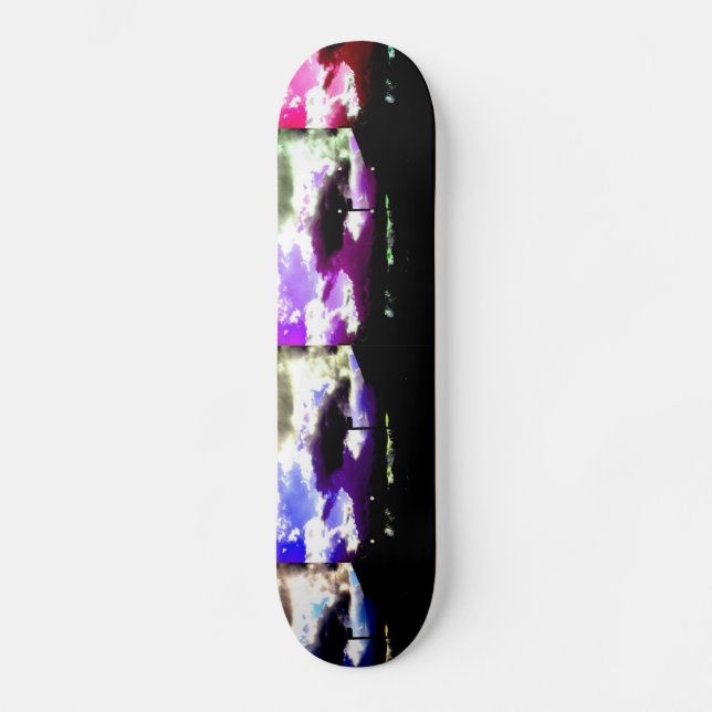sky colours skateboard (Front)