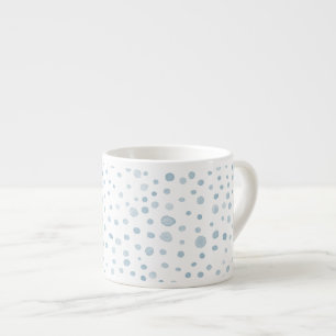 Sky Confetti Watercolor Dots Espresso Mug