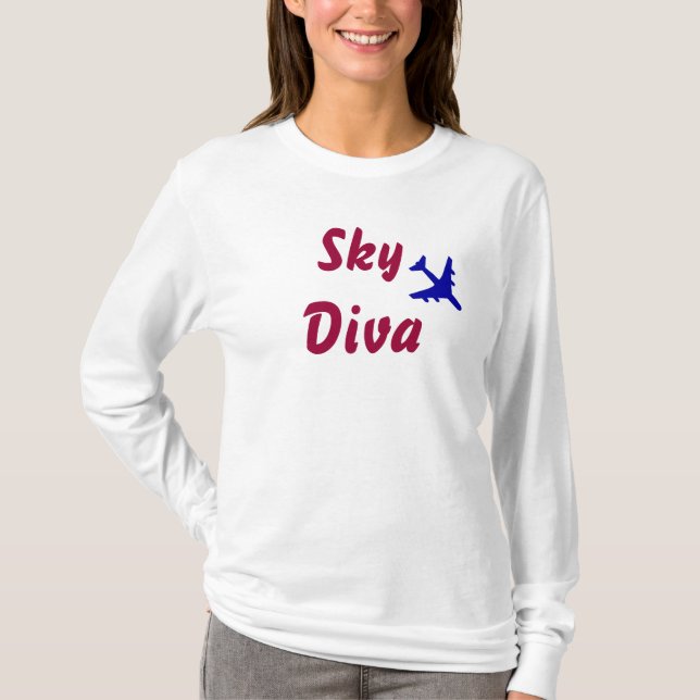Sky Diva T-Shirt (Front)