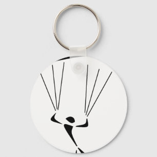 SKY DIVE PINK KEYCHAIN