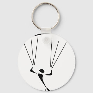 SKY DIVE PINK KEYCHAIN