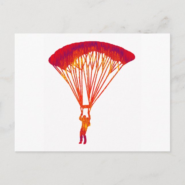 SKY DIVE TRUTH POSTCARD (Front)