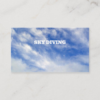 Sky Diving  business card