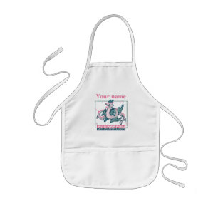 Sky dragon, air dragon Pixel Art Kids Apron