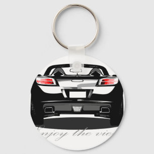 Sky "Enjoytheview." Keychain