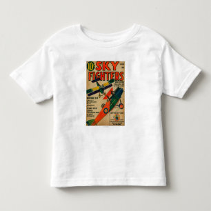 Sky Fighters Magazine Cover Toddler T-shirt