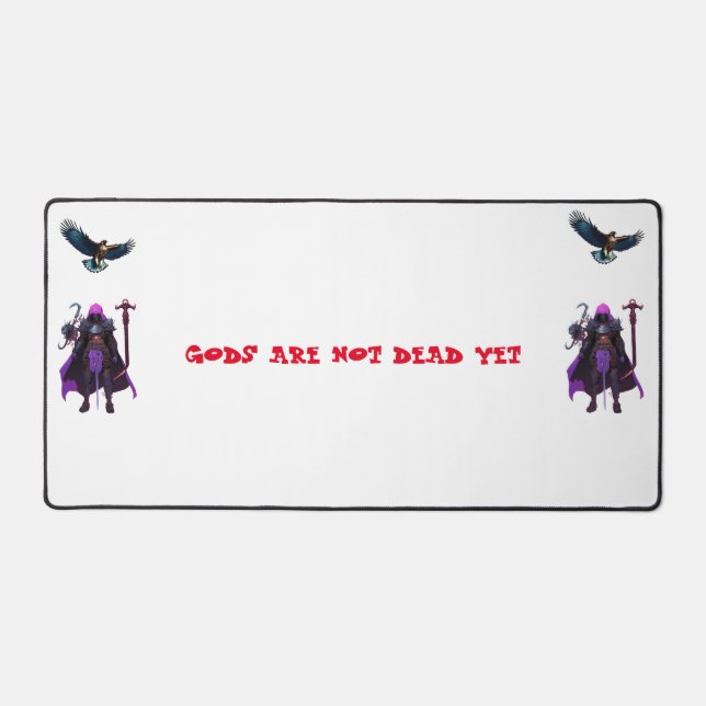 sky fly desk mat (Front)