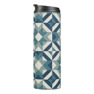 Sky full of stars - Geometric blue Thermal Tumbler
