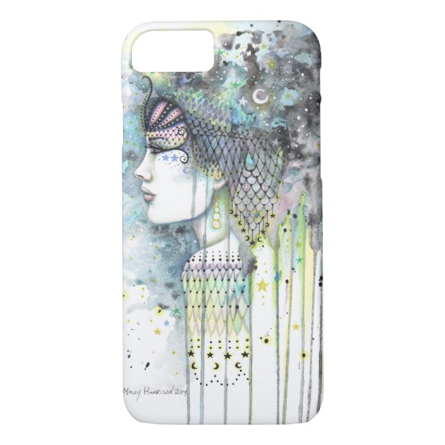 Sky Gypsy Bohemian Fantasy Art by Molly Harrison Case-Mate iPhone Case (Back)