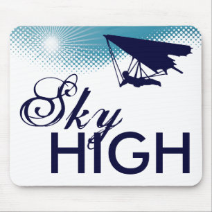 sky high hang gliding mouse pad