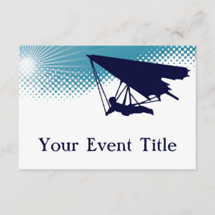sky high hangglider invitation
