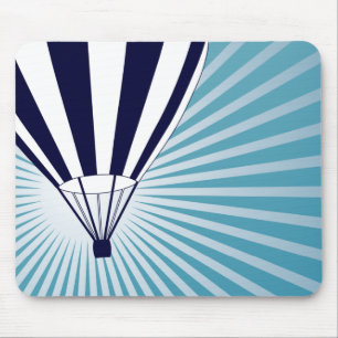 sky high hot air balloons mouse pad
