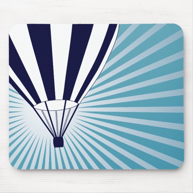 sky high hot air balloons mouse pad (Front)