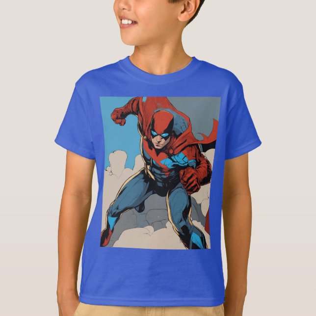 Sky-High Justice: Unleash the Power Within T-Shirt (Front)