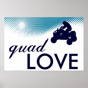 sky high quad love poster