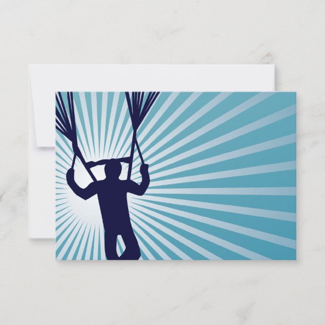 sky high skydiver invitation (Front)