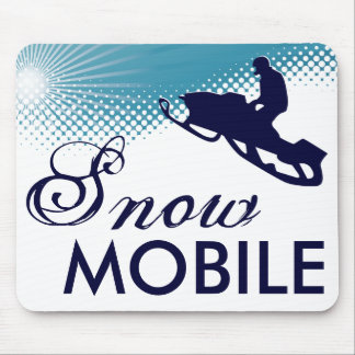 sky high snowmobile mouse pad