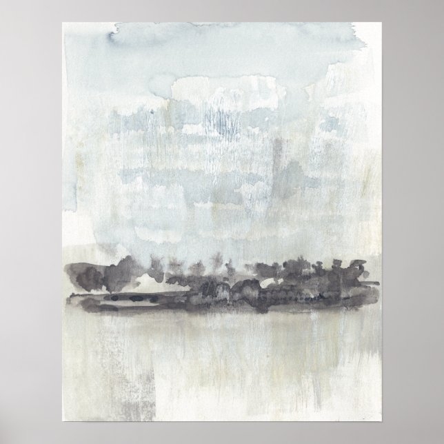 Sky Horizon - Neutral Colours Poster (Front)