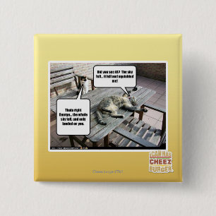Sky is Falling 2 Inch Square Button