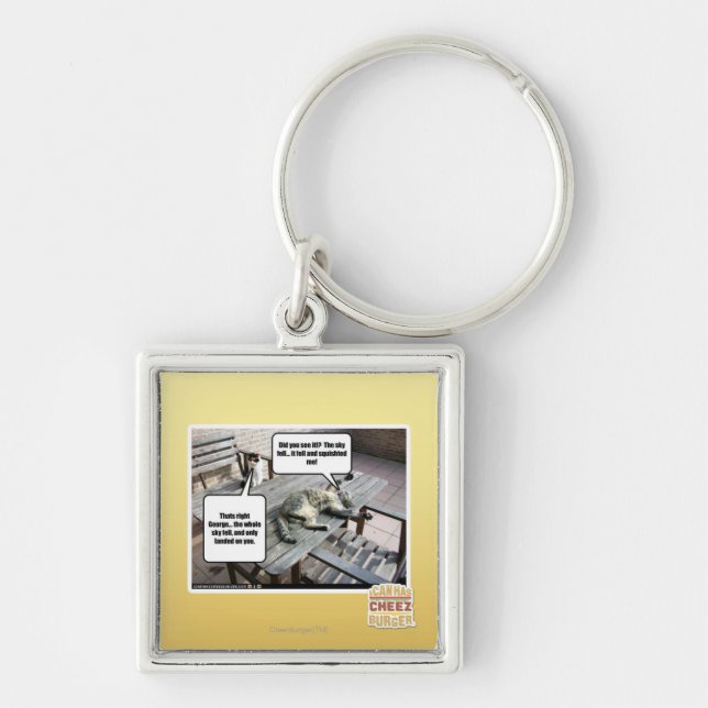 Sky is Falling Keychain (Front)