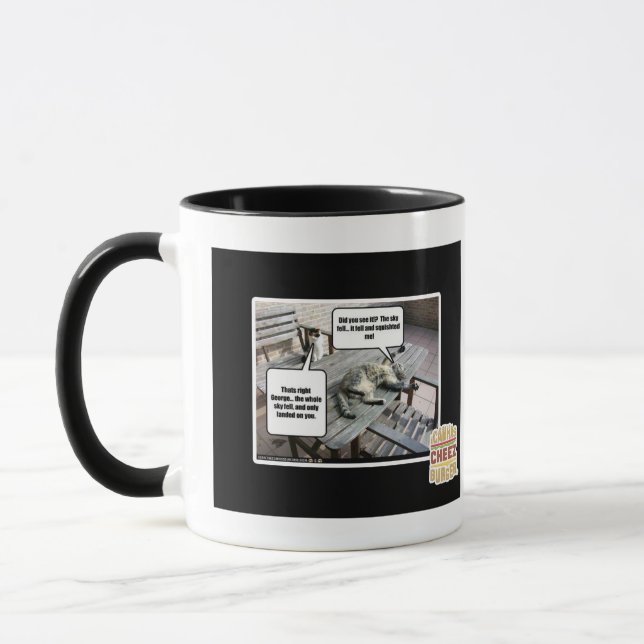 Sky is Falling Mug (Left)