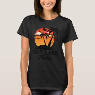 Sky Lake Florida Vacation Beach Tropical Family Gr T-Shirt