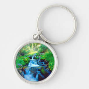 Sky Meadows in the Sierra Nevada Mountains Keychain
