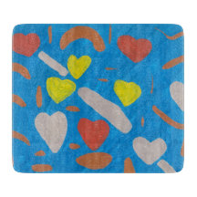 Sky of Love Cutting Board