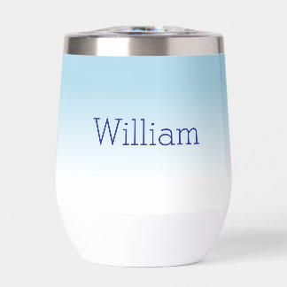 Sky Ombré Wine Tumbler