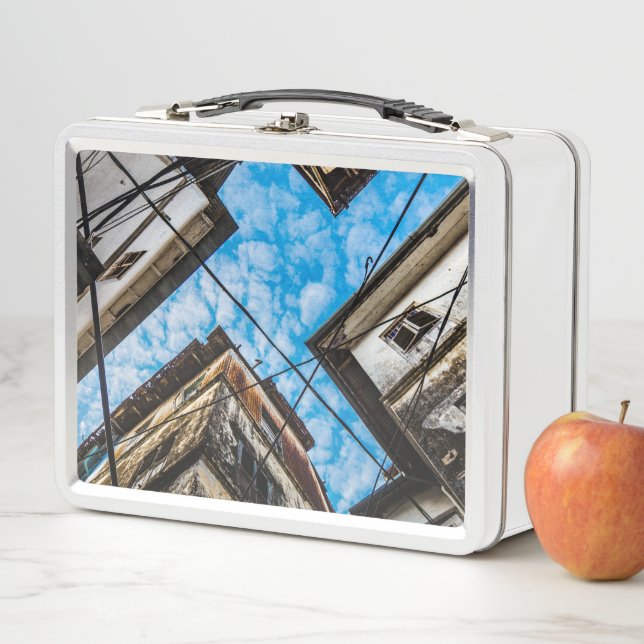 Sky Over Stonetown, Zanzibar Metal Lunch Box (In Situ)