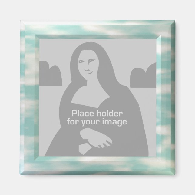Sky Picture Frame Template Magnet (Front)