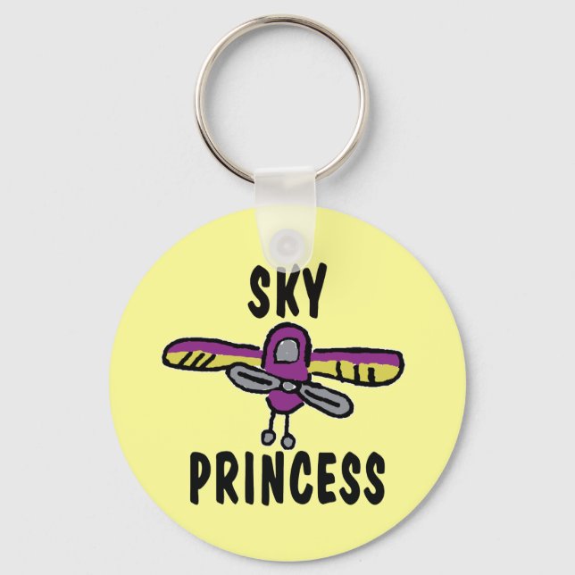 Sky Princess Keychain (Front)
