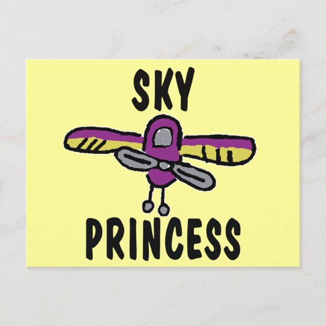 Sky Princess Postcard (Front)