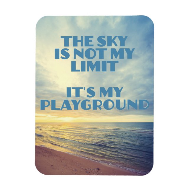 Sky Quote Magnet (Vertical)