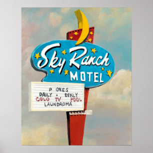 Sky Ranch Motel Sign