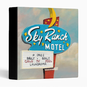 Sky Ranch Motel Sign Binder