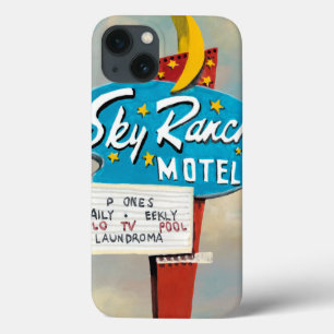 Sky Ranch Motel Sign iPhone 13 Case