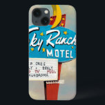 Sky Ranch Motel Sign iPhone 13 Case<br><div class="desc">Sky Ranch Motel Sign  Artist: Naomi McCavitt</div>