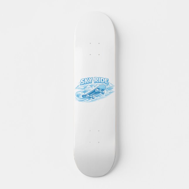 Sky Ride Skateboard Design (Front)