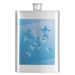 Sky s windows hip flask