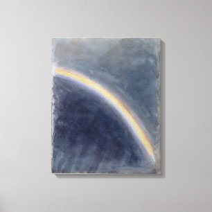 Sky Study with Rainbow, 1827 (w/c on paper) Canvas Print